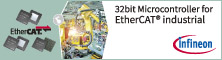 Infineon EtherCAT対応産業用32bit マイクロコントローラ