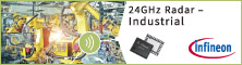 Infineon 産業用24GHzレーダ