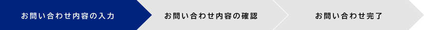 お問い合わせ内容の入力