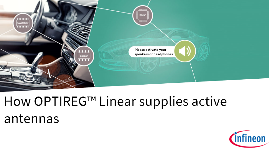 OPTIREG™  Linear Supplies Active Antennas