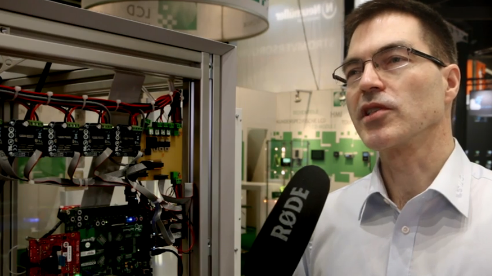 Embedded World 2015: Robot motor with Infineon NovalithIC half-bridges