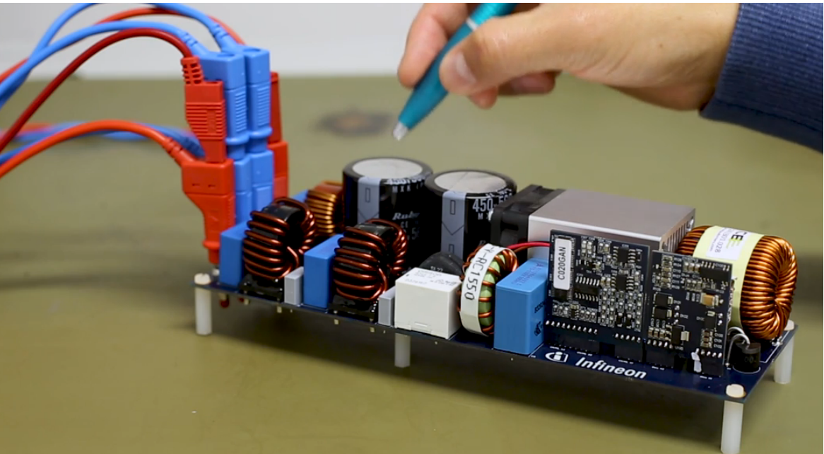 2500 W full-bridge totem-pole PFC Using CoolGaN