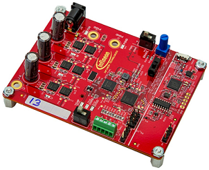 <center>BLDCモーター駆動キット</br></center>XMC1404マイコンとゲートドライバ(MOTIX™ 6EDL7141)、Optimos™6(BSC007N04LS6)を搭載したリファレンスデザイン/評価ボード