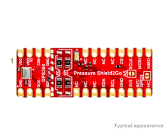 PRESSURE SENSOR DPS368  Shield2Go equipped with XENSIV™ barometric pressure sensor 