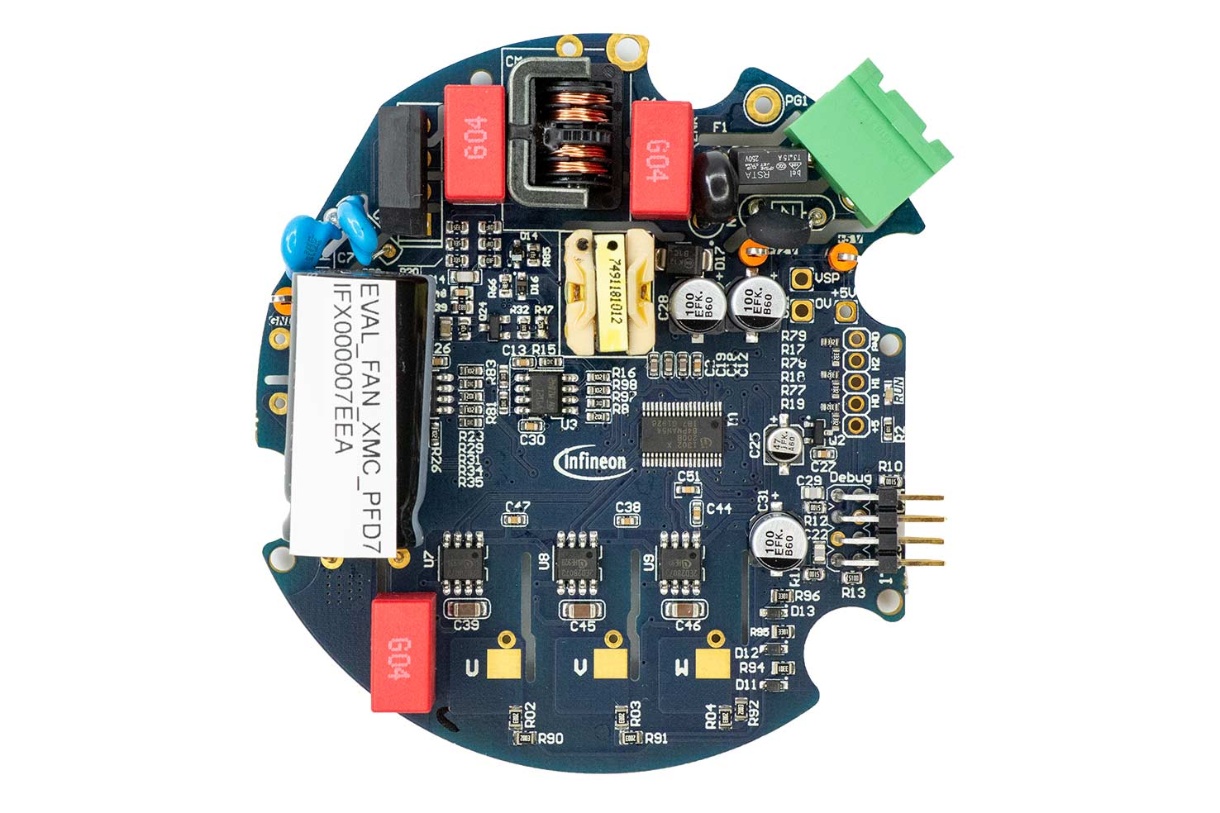<center>XMC™ マイクロコントローラー<br>PFD7 super junction MOSFET搭載</center>