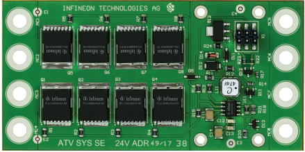 24Vバッテリースイッチデモボード