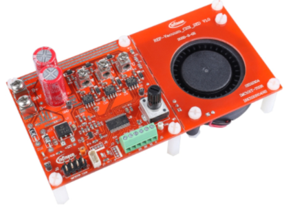 <center><b>iMOTION™掃除機リファレンスボード</b><br>iMotion™+GateDriver+MOSFETを搭載した<br>ワンストップソリューションキット<center>