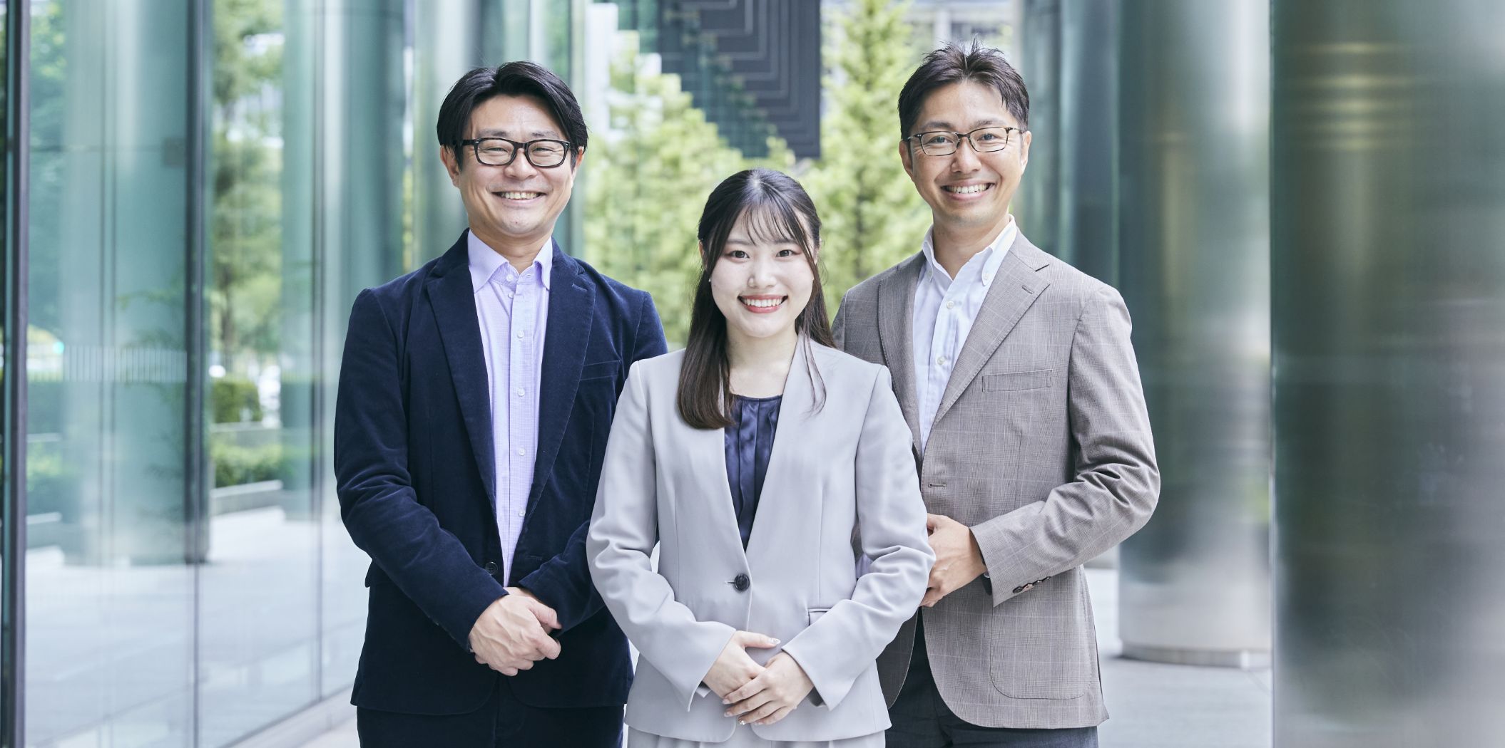 採用担当者3人の写真