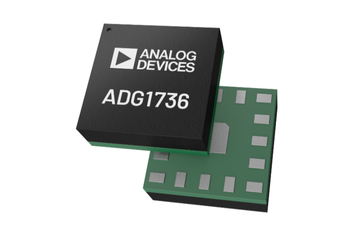 ADG1736: Low-Voltage, 2.4 Ω Dual SPDT SWITCHES (2 mm × 2 mm LGA Package)